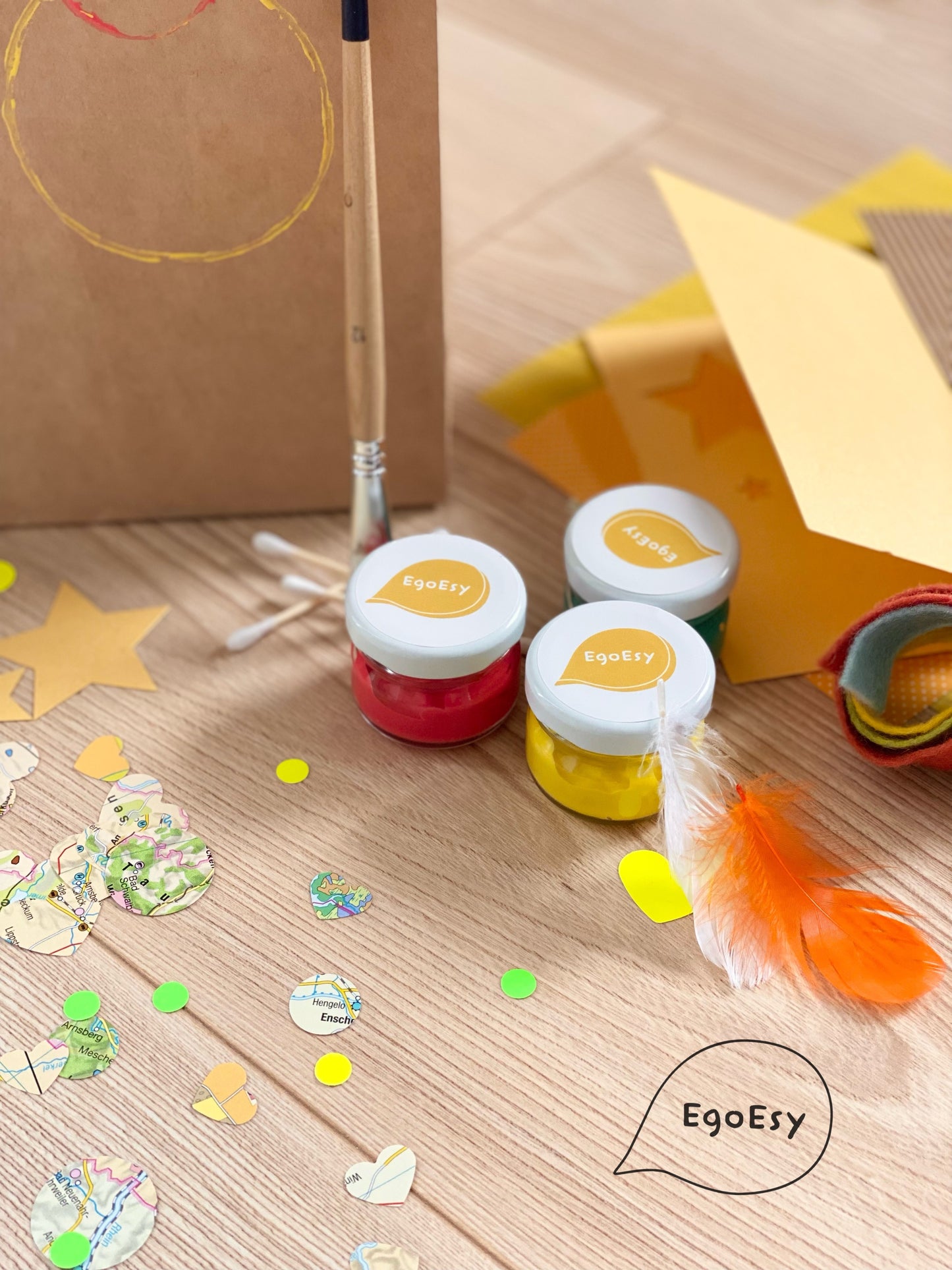 EgoEsy Kreativset, Bastelmaterialien, Workshops, wertvolle Beschäftigung für Familien